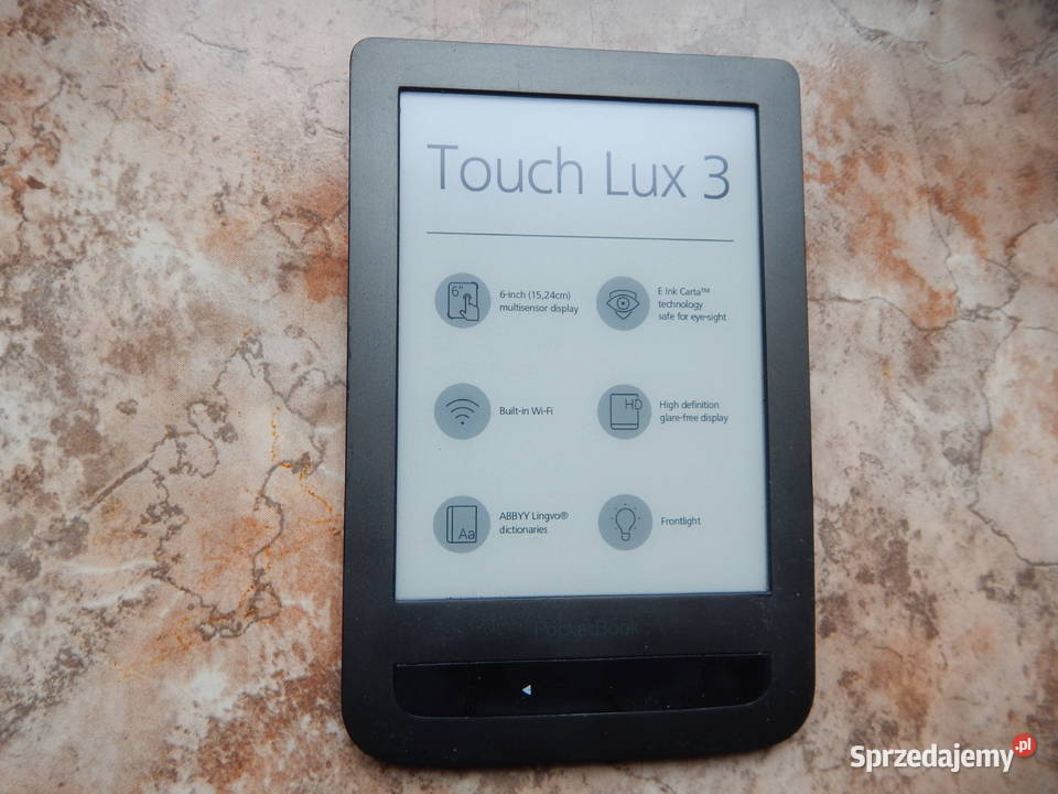 Czytnik Ebook Pocketbook Touch Lux 3 ekran 6 Kraków sprzedam