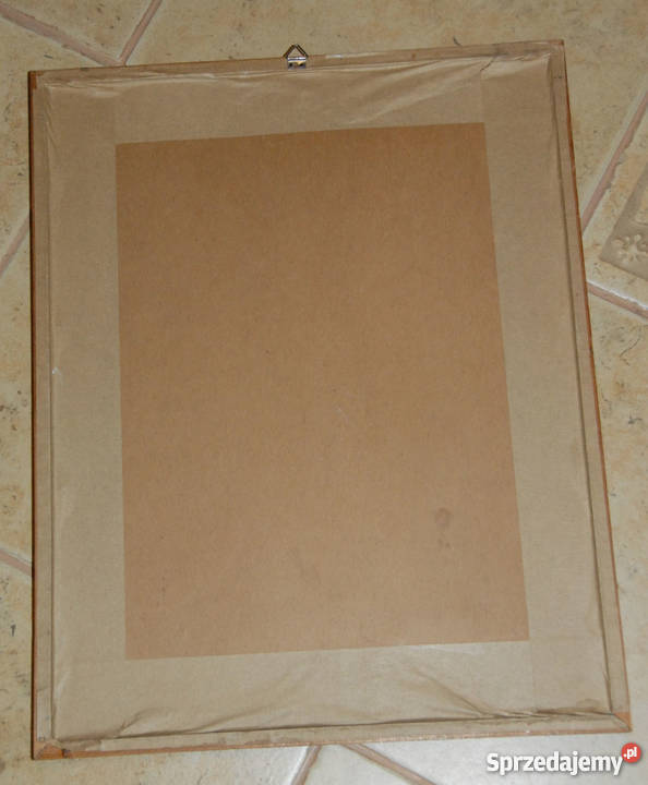 akwarela 1947 Widawa Weidau Wrocław