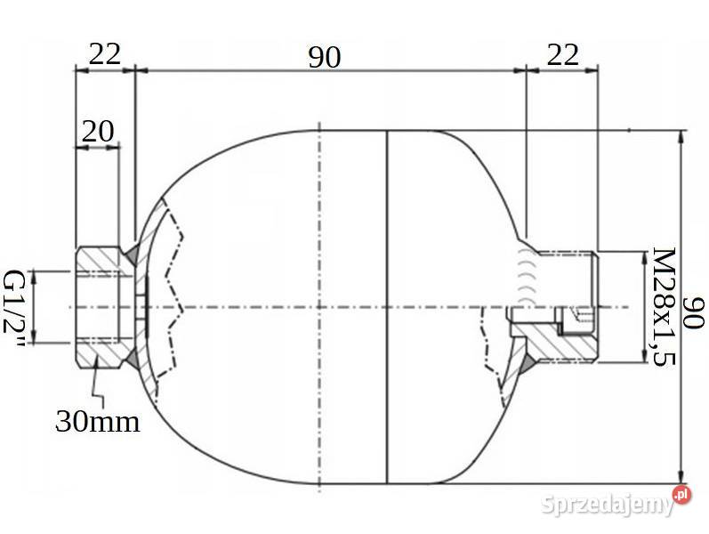 HYDROAKUMULATOR HYDRAULICZNY AMORTYZATOR 032L