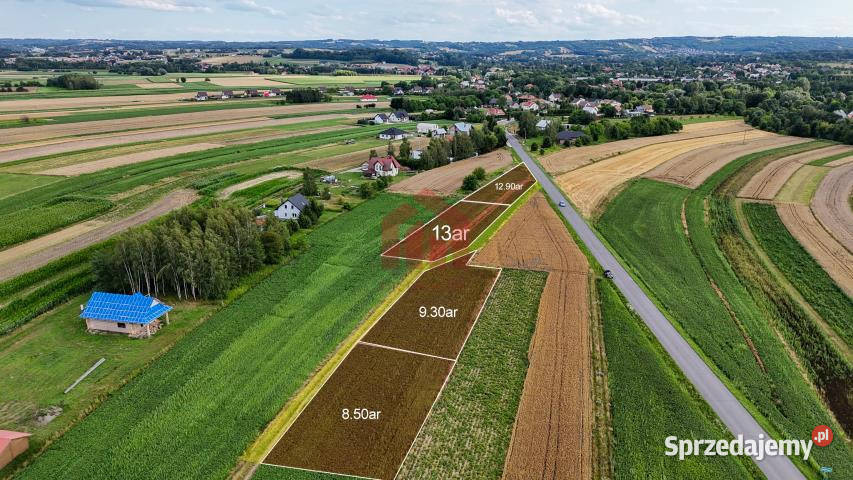 Działka 850m2 Ropczyce asfalt