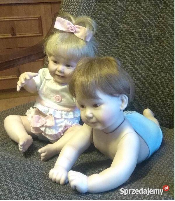 Porcelanowa lalka kolekcjonerska sygnowana Góra