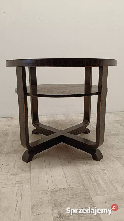 stolik kawowy art deco gabinetowy z krzesłami Radomsko