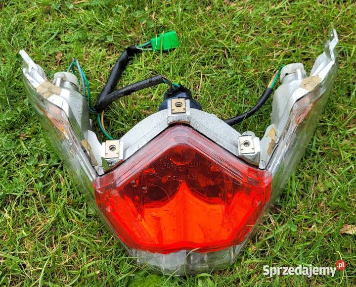 lampa tyl tylnia migacz kierunek KYMCO SUPER 8 wielkopolskie Piła