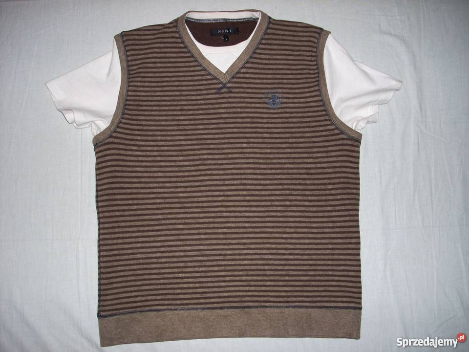 NEXT bluza bezrękawnik tshirt 2w1 j Nowa L Nowy Sącz