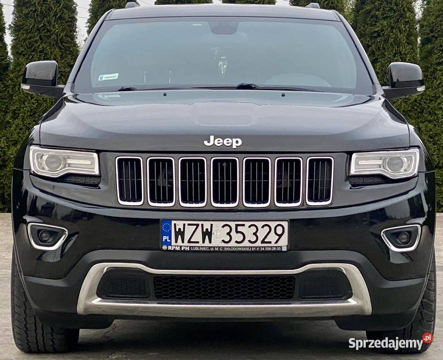 Jeep Grand Cherokee wk2 30 crd 2014r 295813km mazowieckie