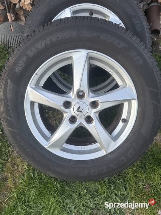 Felgi aluminiowe 16 Renault Dacia Wola Zarczycka sprzedam