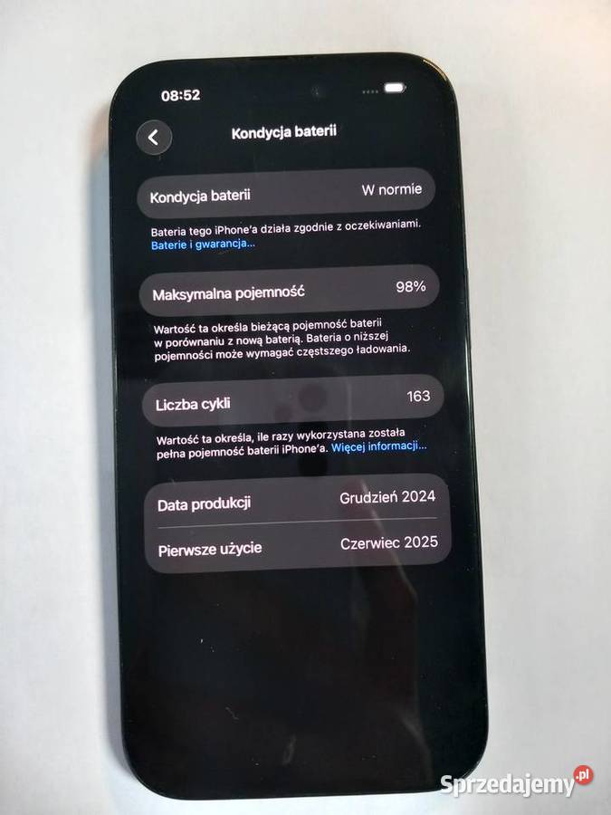Telefon iPhone 15 Suwałki sprzedam