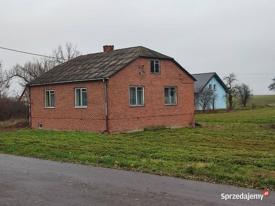 Działka budowlana 25 ar z domem Dziecinin gm 100m2 sprzedam