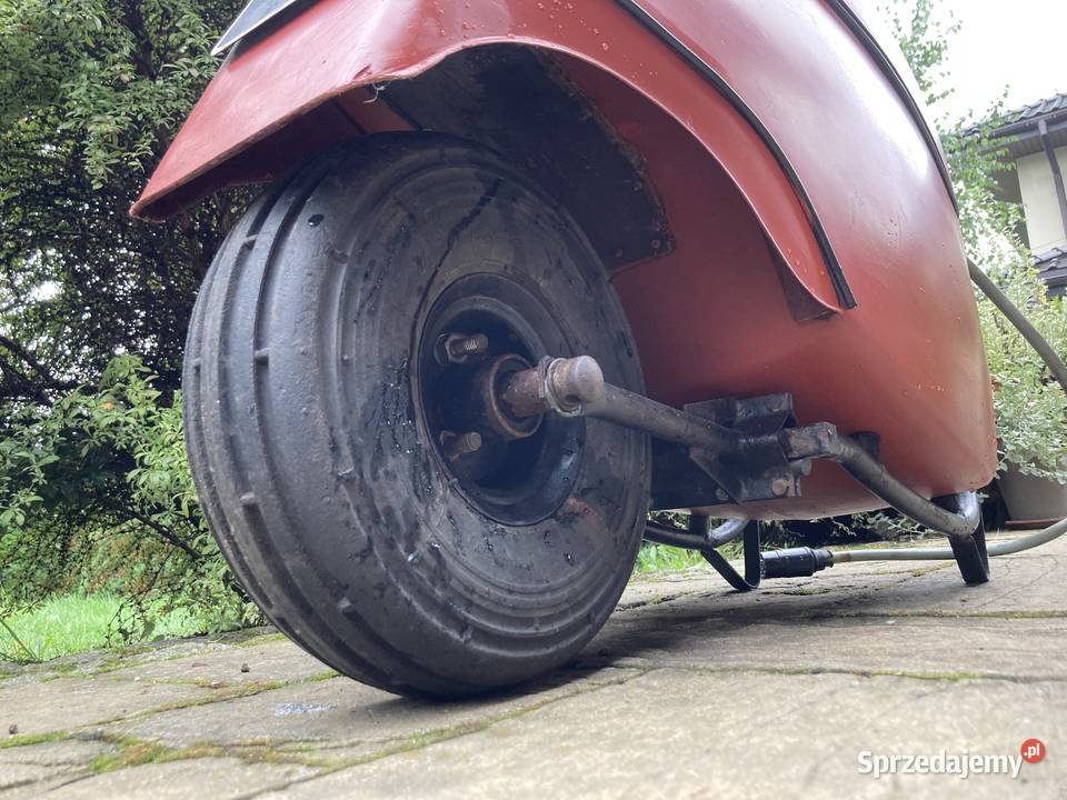 Przyczepa motocyklowa Niewiadów N31 31 WSK Junak śląskie Piekary Śląskie