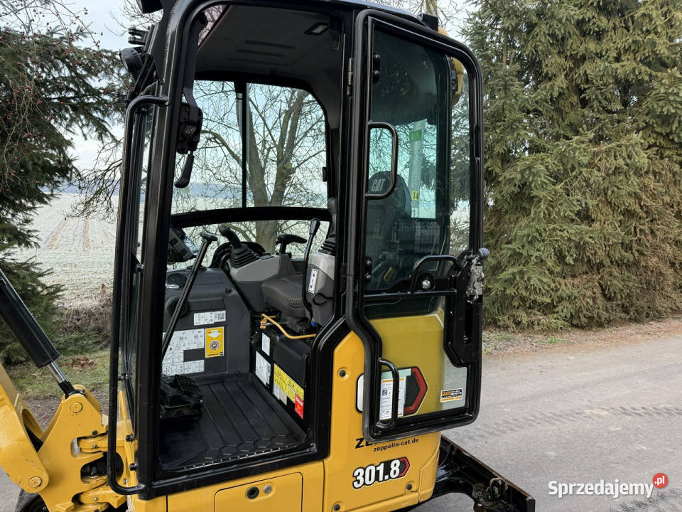 minikoparka Caterpillar 3018 2024r 529mth 2t Ocice sprzedam
