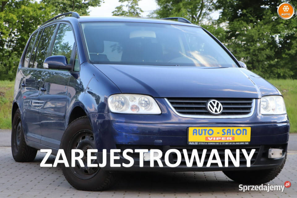 Volkswagen Touran klimatronic elektryczne lusterka Opole sprzedam