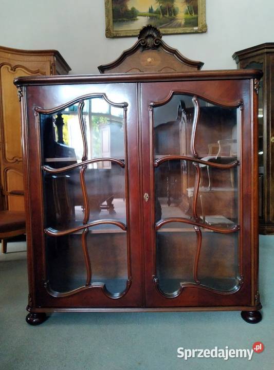 Stylowa witrynka biblioteczka barek Meble