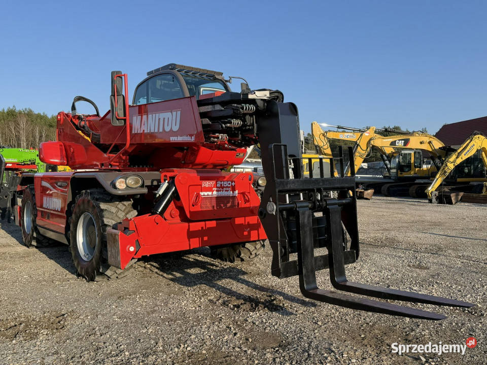 pozostałe Manitou MRT 2150 ROTO Ładowarka Widełki