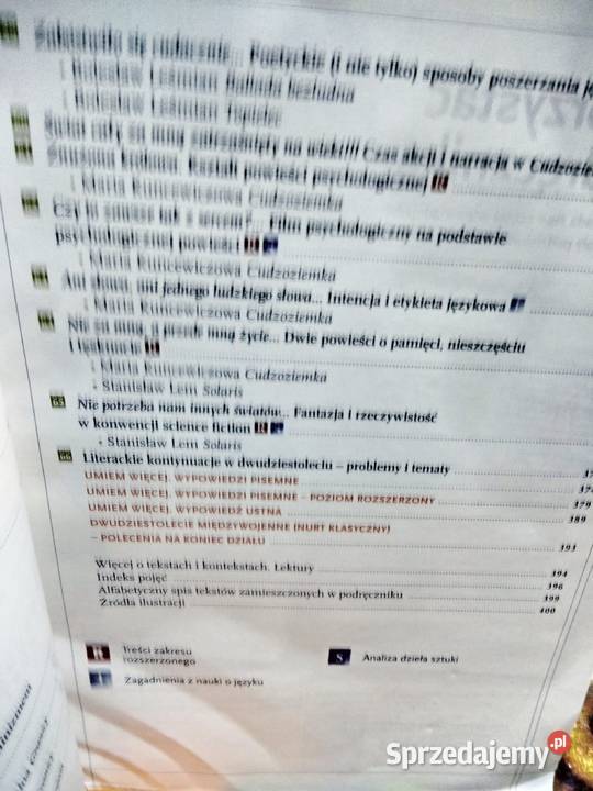 Zrozumieć tekst człowieka 22 polski podręcznik Warszawa sprzedam