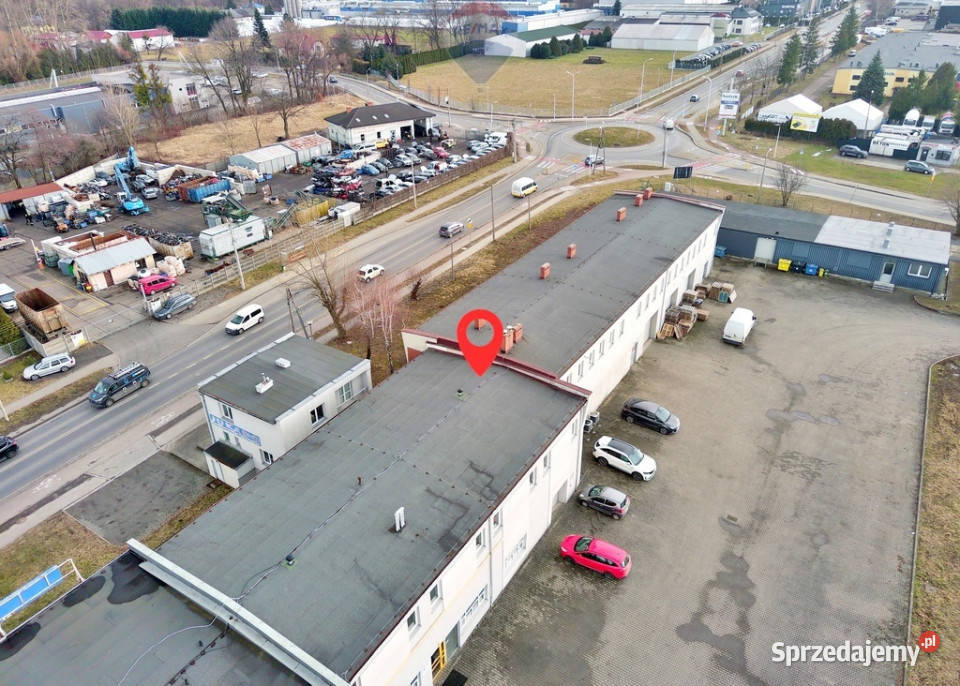 Kompleks handlowo biurowy i magazynowy 1479m2 Sprzedaż Bielsko-Biała