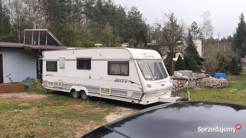 PRZYCZEPA KEMPINGOWA LUNAR DELTA 6104 mazowieckie Dąbrowa Chotomowska sprzedam