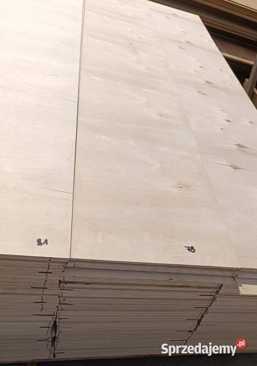 SKLEJKA surowa pasy 65mm 405mm x 2250mm