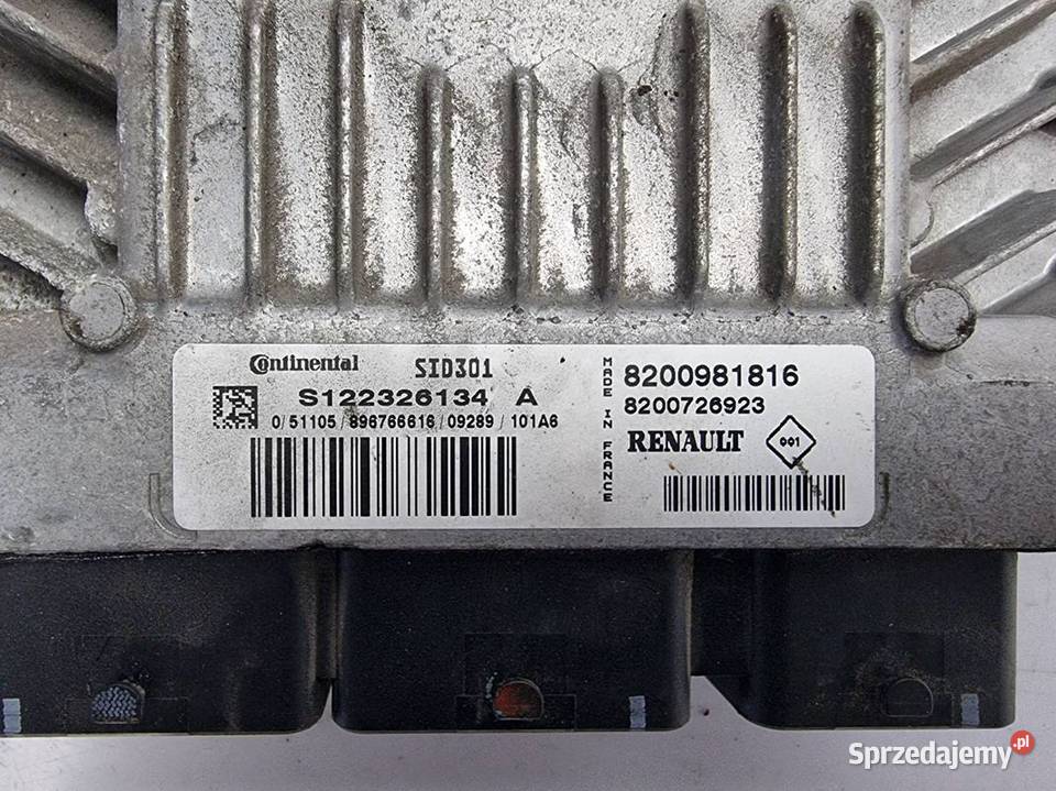 KOMPUTER SILNIKA ECU RENAULT LAGUNA III Lipno