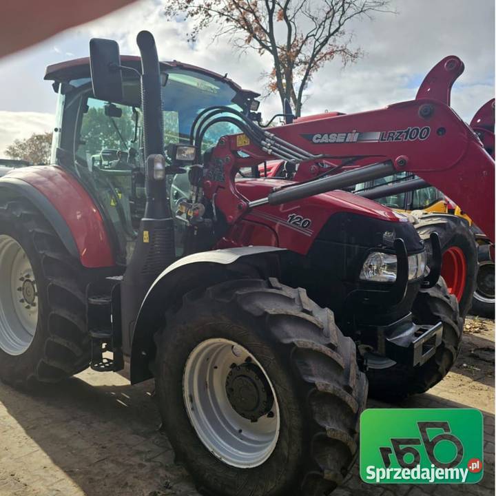 Case Luxxum120 2019rI rej2021 Ładowacz Stoll nieuszkodzony wielkopolskie Wilkowo