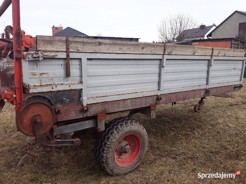 Rozrzutnik obornika jednoosiowy 3 tony Bucze