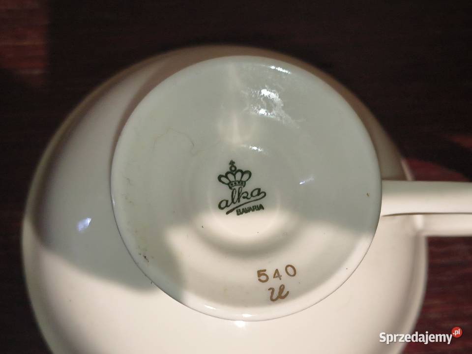 Filiżanki Alka porcelana Pajęczno