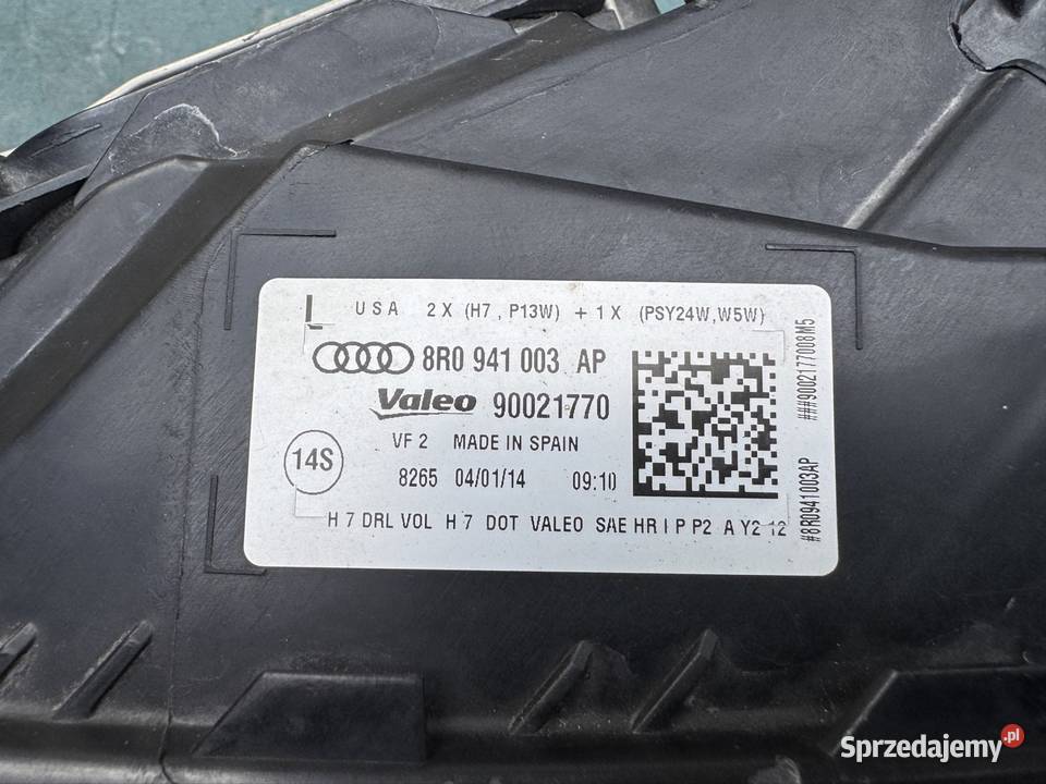 Lampa Q5 8R 8R0941003 AP poliftowa Lift sprawna małopolskie sprzedam
