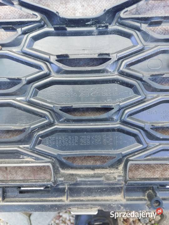 Audi Q3 SLine 83A Chrom grill atrapa 83F853651A osobowe Wejherowo