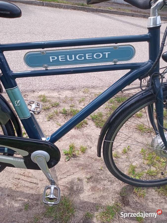 Rower elektryczny męski retro Peugeot Rowery Rybno