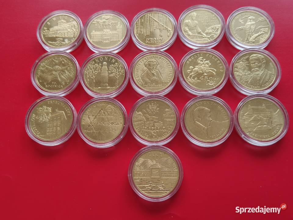 2008r Kompletny rocznik 16 monet 2 GN Lębork sprzedam