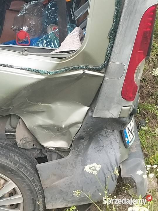 Opel Vivaro wypadku CD Olsztyn
