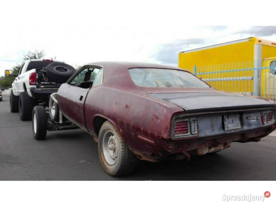 Plymouth Barracuda Plymouth Cuda Barracuda 1971 Sulechów sprzedam