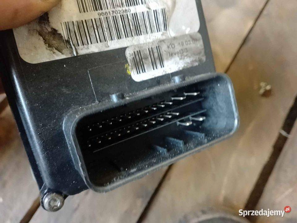 POMPA HAMULCOWA ABS ESP PEUGEOT 407 0410 r wielkopolskie Szamocin