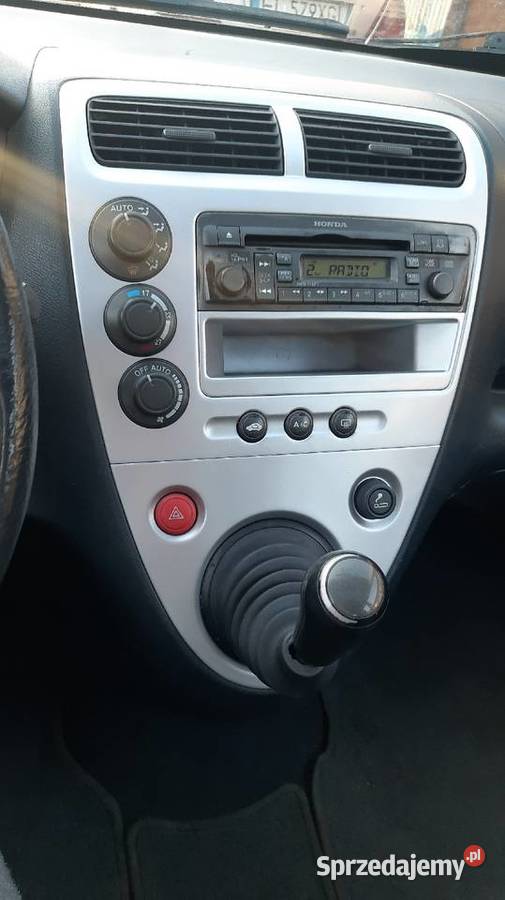 Civic 16 LPG nowy przegląd klima bogata wersja granatowy Rybnik