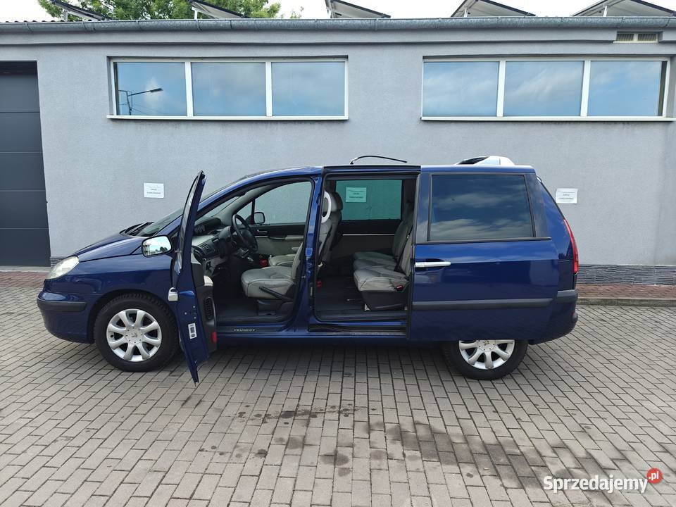 Peugeot 807 22HDI 6biegów 7osób Skóra Eldrzwi 807 Wrocław sprzedam