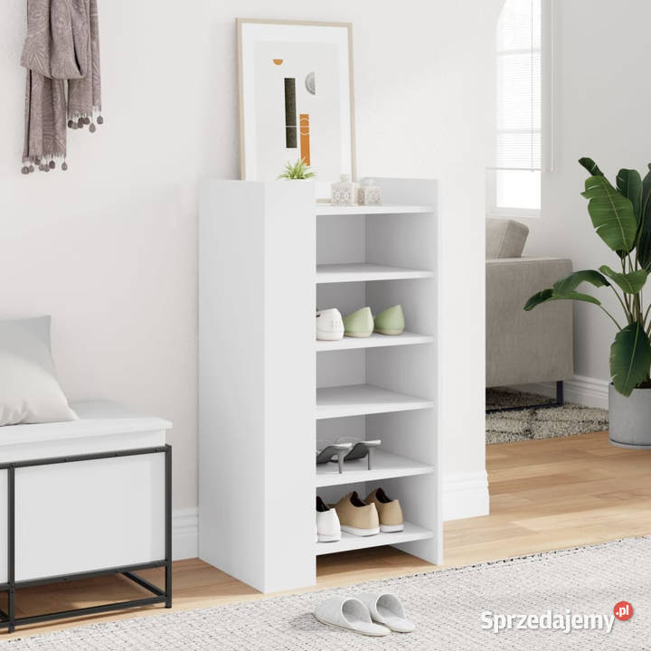 Szafka na buty biała 52x375x100 materiał mazowieckie Warszawa