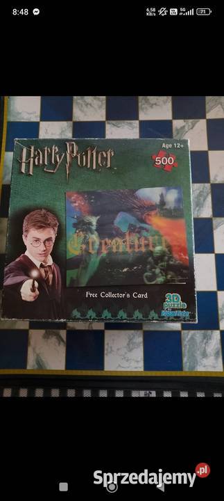 Puzzle Harry Potter 3D Gostynin sprzedam