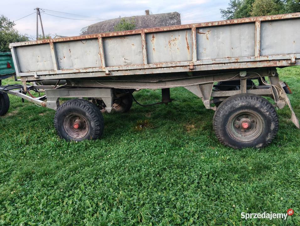 Przyczepa Autosan d47 kiper Przyczepy rolnicze Osobnica sprzedam