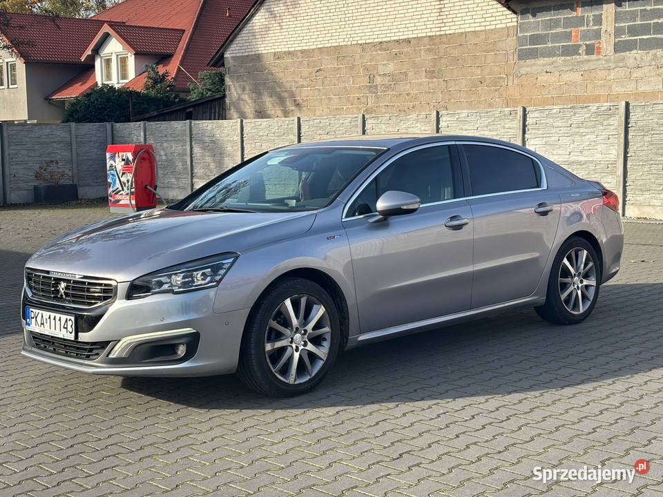 Peugeot 508 bezwypadkowy full led automat Sobiesęki Trzecie