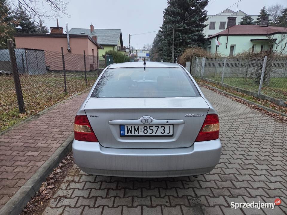 Toyota Corolla E12 14 VVTi klimatyzacja ABS mazowieckie Grodzisk Mazowiecki