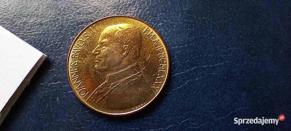 Stare monety 200 lir 1980 Watykan Numizmatyka podkarpackie Lesko sprzedam