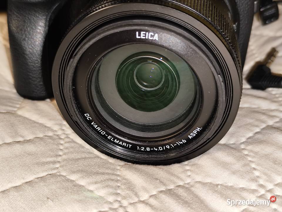 Zestaw aparat kamera Panasonic Lumix FZ1000 4K Aparaty Płońsk sprzedam