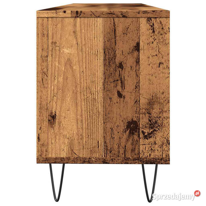 Szafka pod TV stare drewno 150x30x445 WM857187 Meble Warszawa