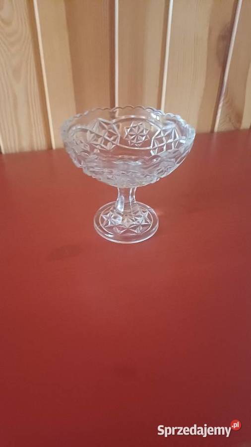 Cukiernicapatera ze szkła szlifowanego Warszawa sprzedam
