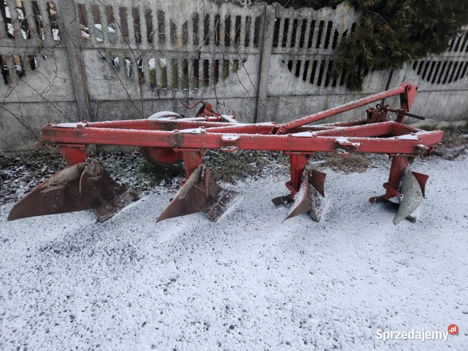Pług 4skibowy Unia Grudziądz Kobuz Pomiary sprzedam