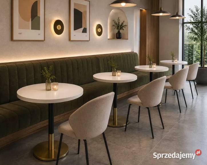 Stolik stół do jadalni restauracji lokalu fi 60 Poznań