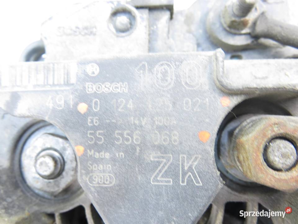ALTERNATOR OPEL ZAFIRA A 20 DTI 0124425021