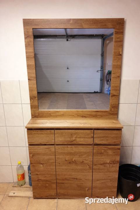 Szafka do przedpokoju z lustrem Suchy Dwór