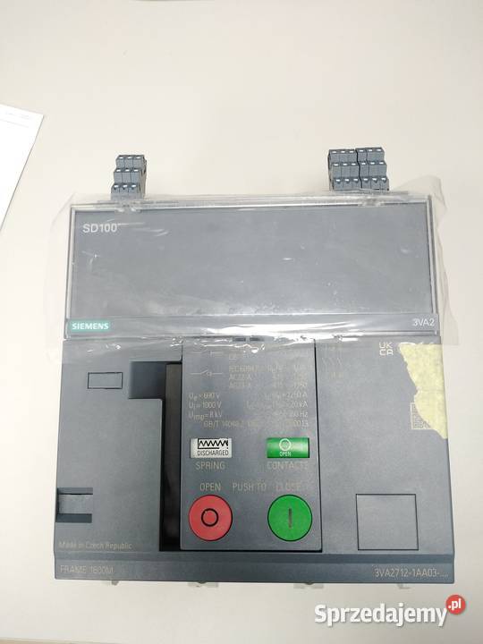Rozłącznik 3VA27121AA034HA7 1250A SIEMENS Włoszczowa