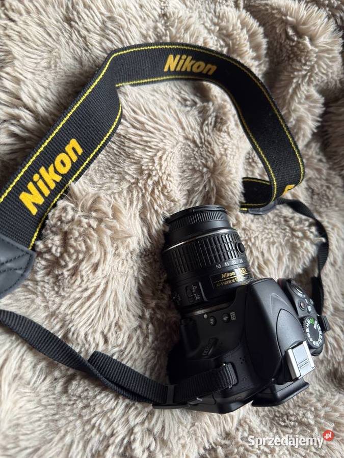 Nikon D3200 lustrzanka cyfrowa uszkodzony Aparaty Sosnowiec