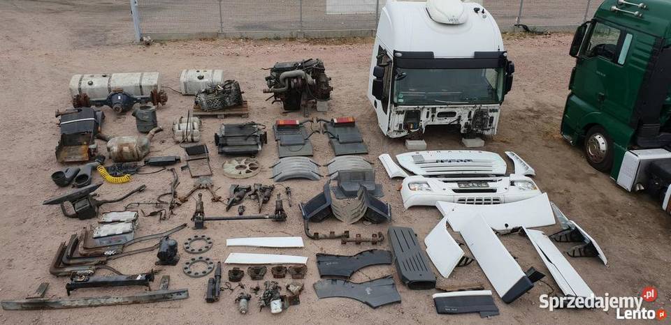 IVECO STRALIS CZĘŚCI SILNIK KABINA MOST ZDERZAK Bieleń